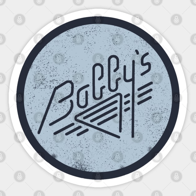 Bobby's - Boston Gay Bar Sticker by GeekGiftGallery